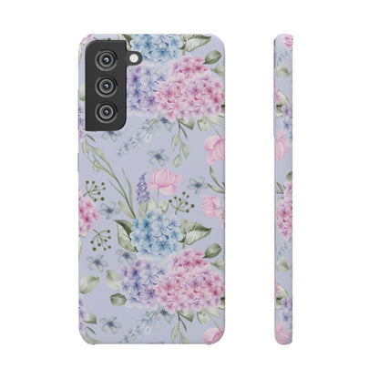 "Hydrangeas" | Snap Case