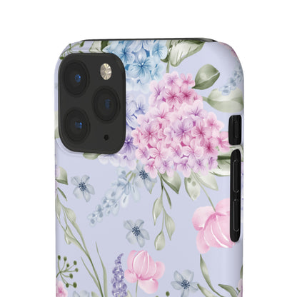 "Hydrangeas" | Snap Case