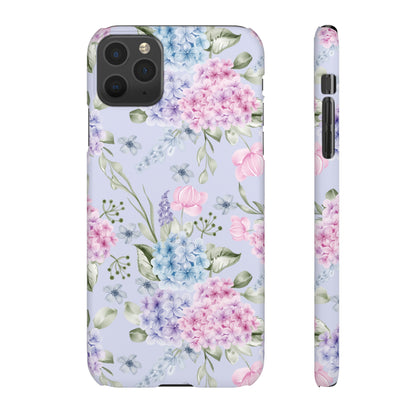 "Hydrangeas" | Snap Case