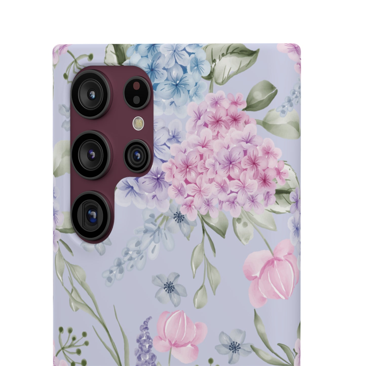 "Hydrangeas" | Snap Case