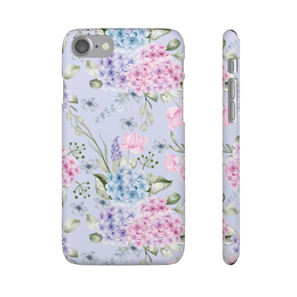 "Hydrangeas" | Snap Case