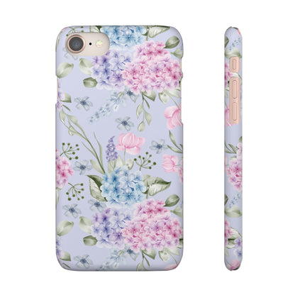 "Hydrangeas" | Snap Case