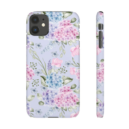 "Hydrangeas" | Snap Case