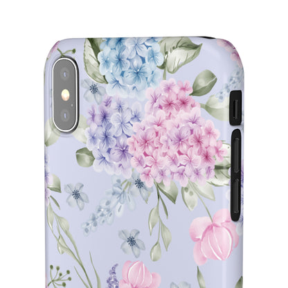 "Hydrangeas" | Snap Case