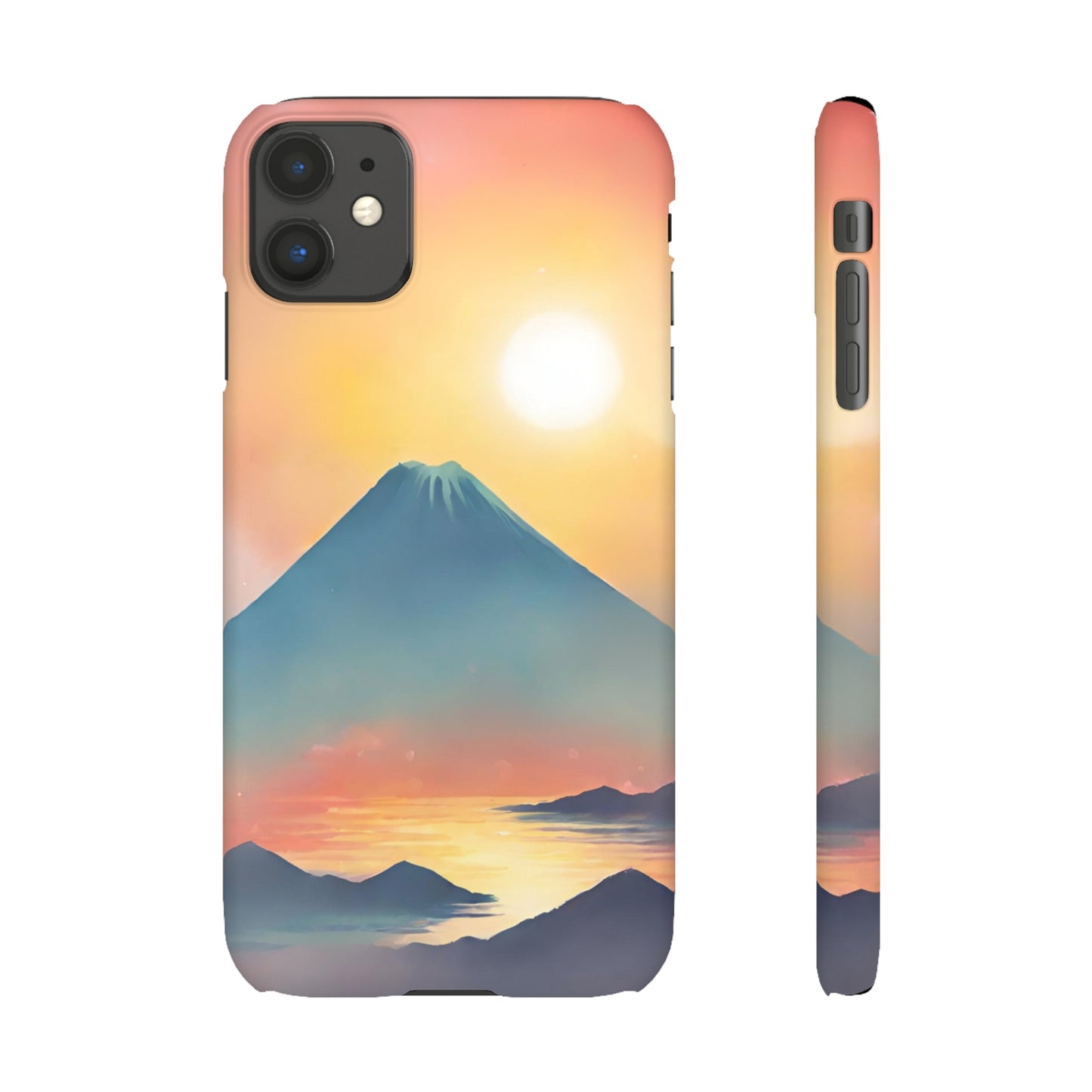 "Mountain Sunset" | Snap Cases
