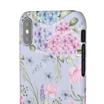 "Hydrangeas" | Snap Case