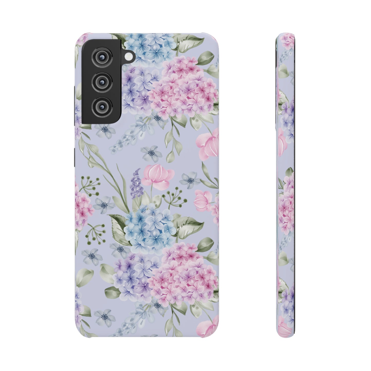 "Hydrangeas" | Snap Case