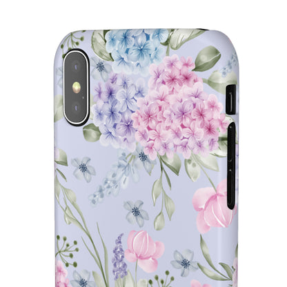 "Hydrangeas" | Snap Case