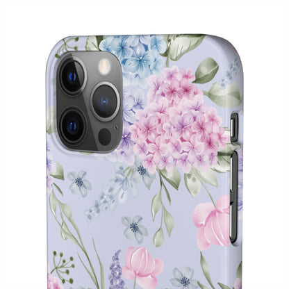 "Hydrangeas" | Snap Case