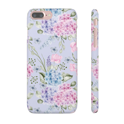 "Hydrangeas" | Snap Case